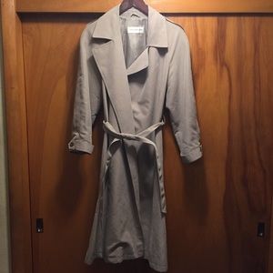 Jones New York long trench coat